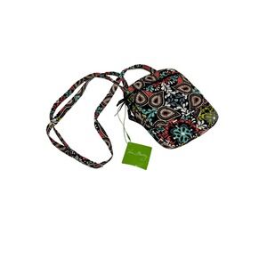 Retired! Vera Bradley Sierra Mini Hipster Crossbody Bag Quilted Floral Paisley